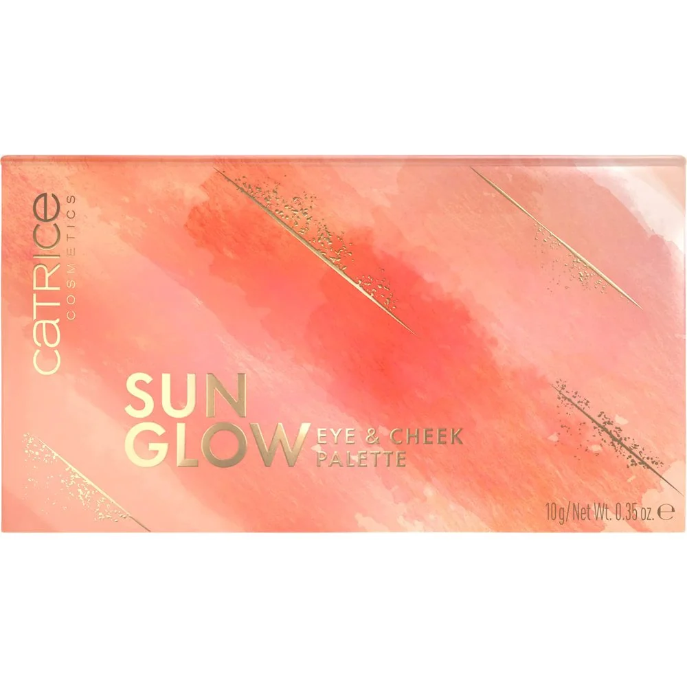 Catrice Cosmetics Sun Glow 6 Colour Eye & Cheek Makeup Palette - Image 4