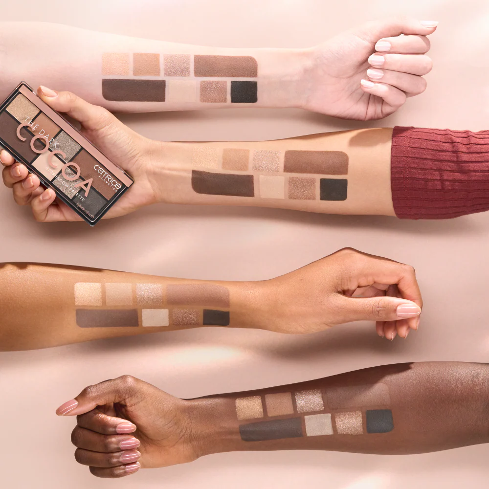 Catrice Cosmetics The Dark Cocoa 8 Colour Eyeshadow Palette - Image 11