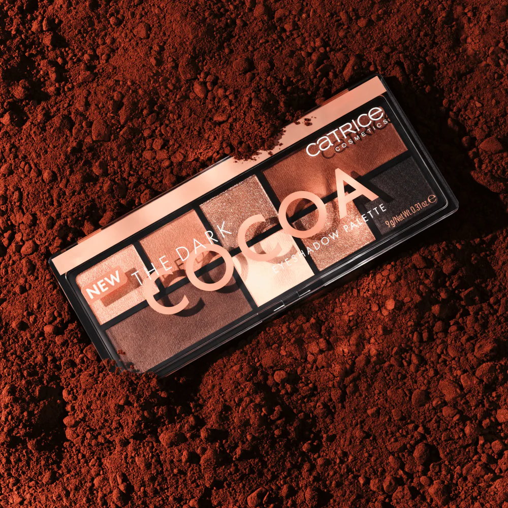 Catrice Cosmetics The Dark Cocoa 8 Colour Eyeshadow Palette - Image 4