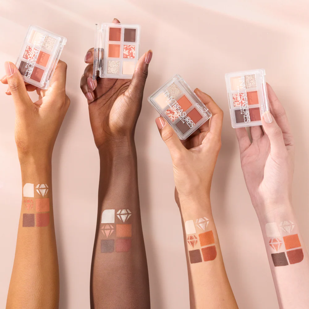 Catrice Cosmetics Tiny Treasures 030 Heat It Up 6 Colour Eyeshadow Palette - Image 9