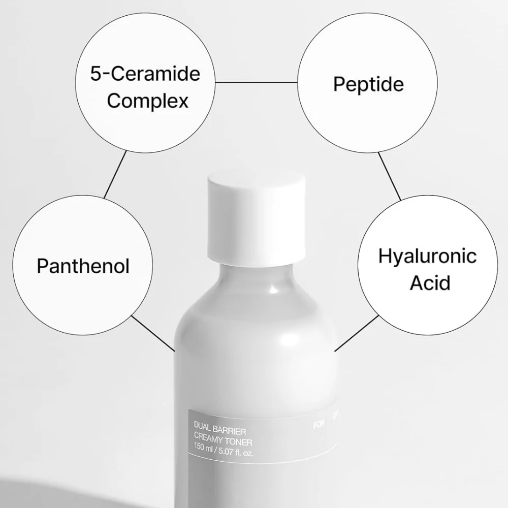 Celimax Dual Barrier Creamy Toner 150ml - Image 5