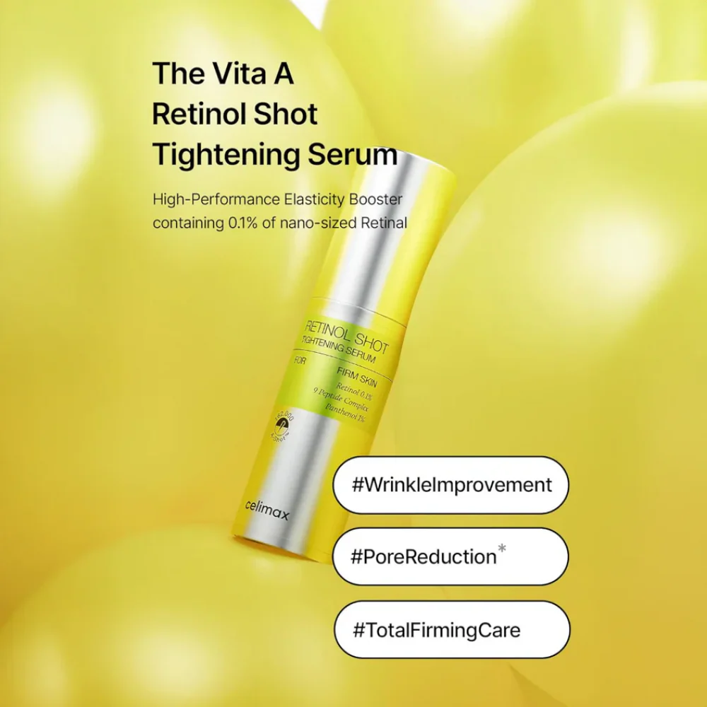 Celimax The Vita-A Retinol Shot Tightening Serum 30ml - Image 2