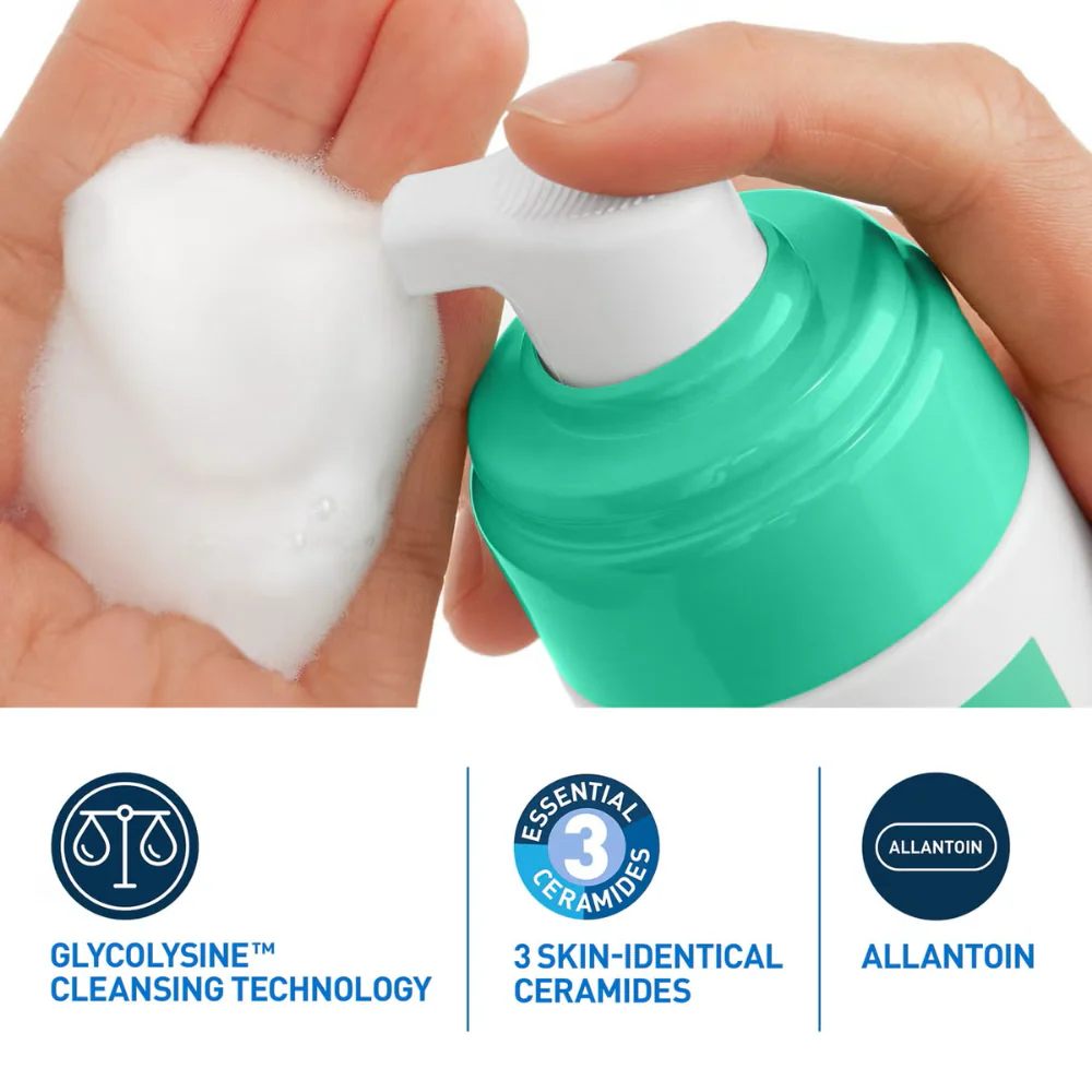 CeraVe Balancing Air Foam Facial Cleanser 148ml - Image 7