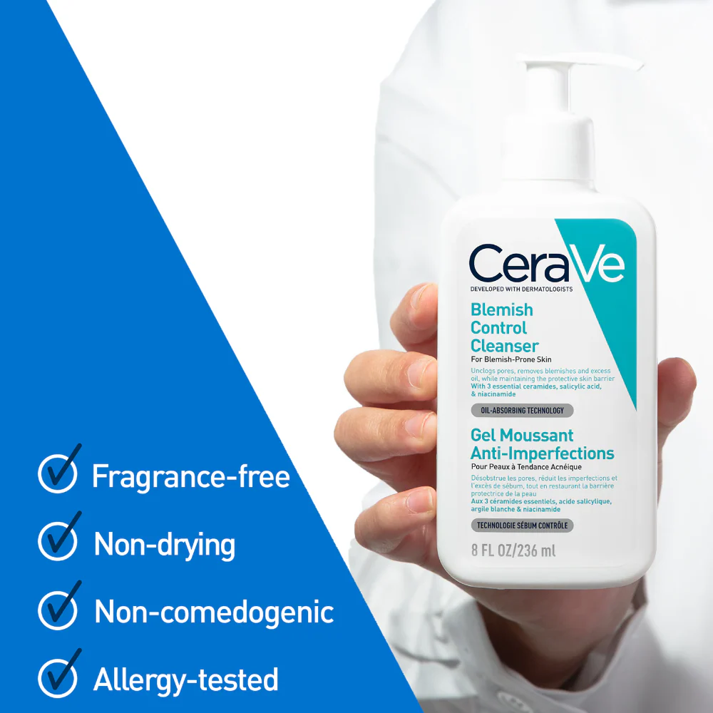 CeraVe Blemish Control Cleanser 473ml - Image 2
