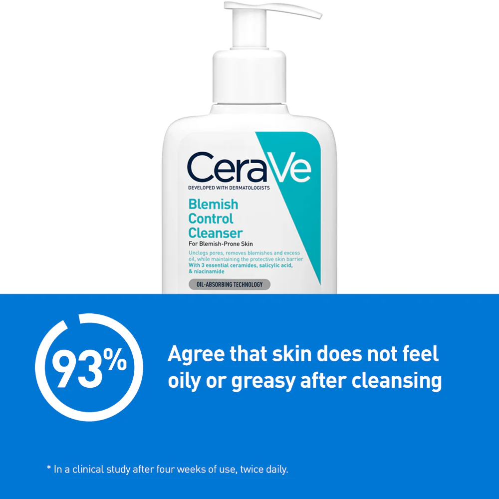 CeraVe Blemish Control Cleanser 473ml - Image 3