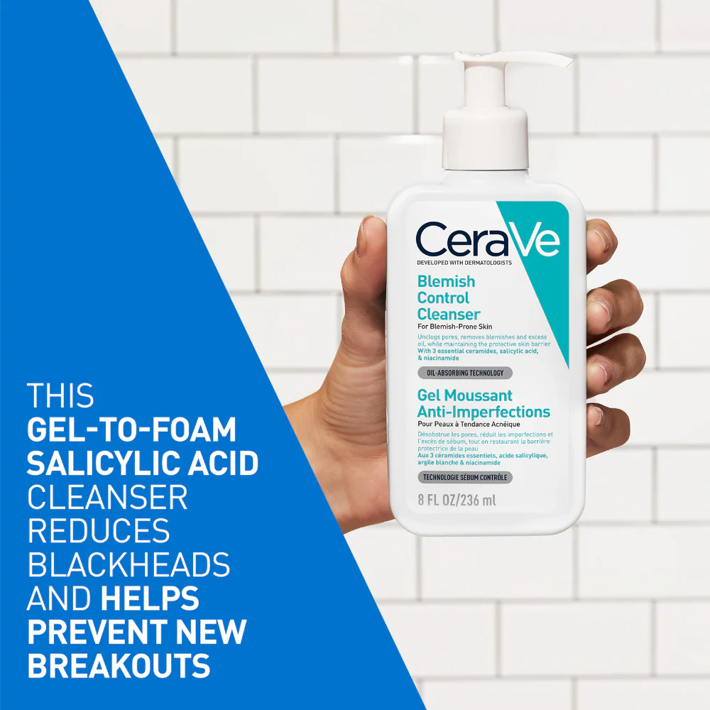 CeraVe Blemish Control Cleanser 473ml - Image 4