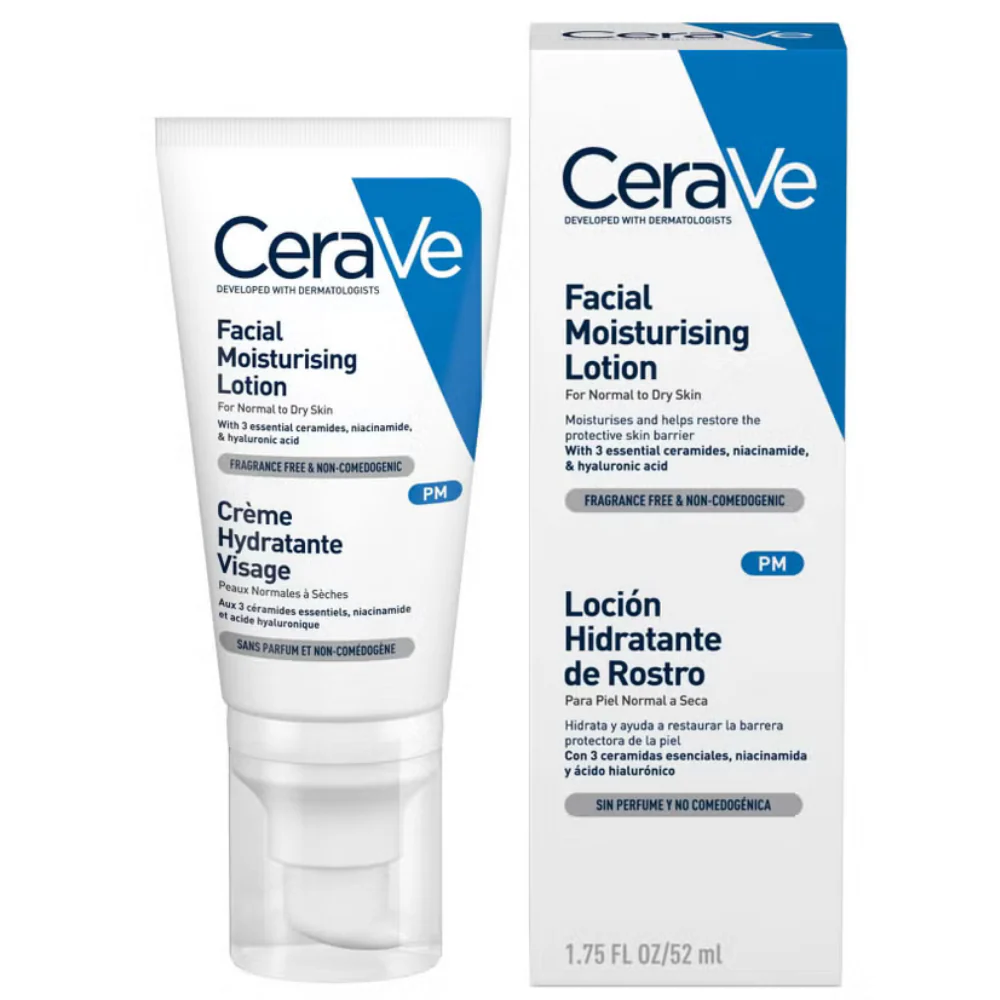 CeraVe Facial Moisturising Lotion PM 52ml - Image 2