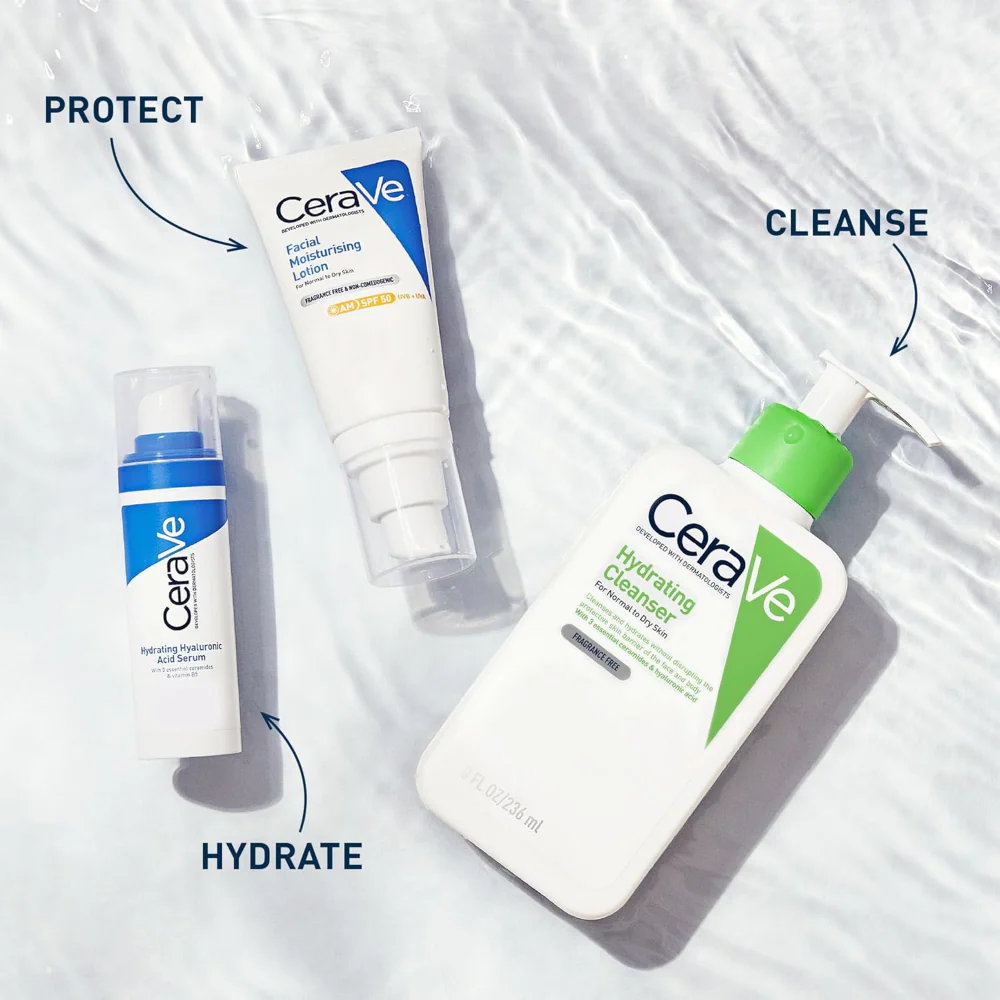 CeraVe Hydrating Cleanser 473ml - Image 6