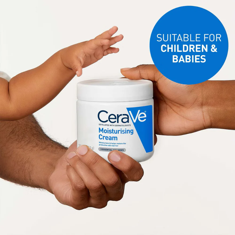 CeraVe Moisturising Cream Jar 340g - Image 3
