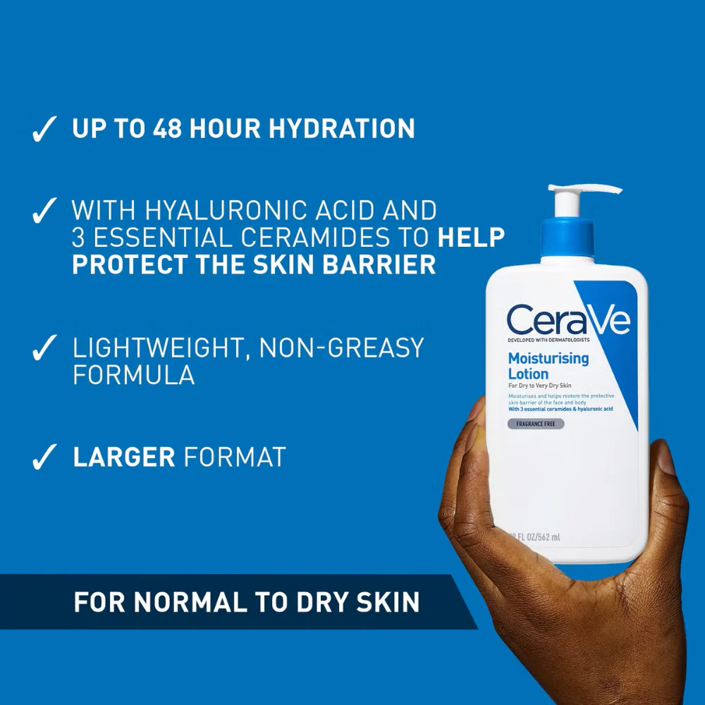 CeraVe Moisturising Lotion Travel Size 88ml - Image 2