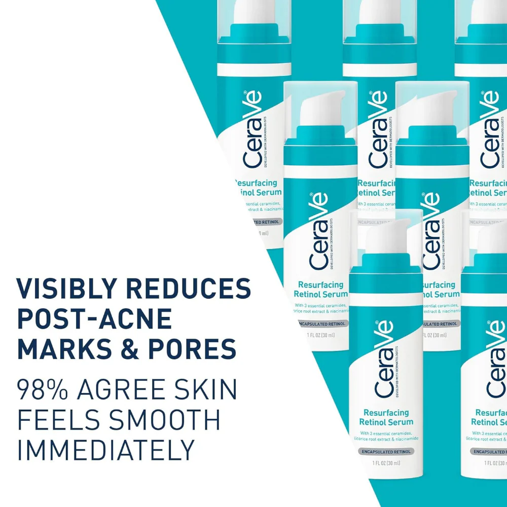 CeraVe Resurfacing Retinol Serum 30ml - Image 3