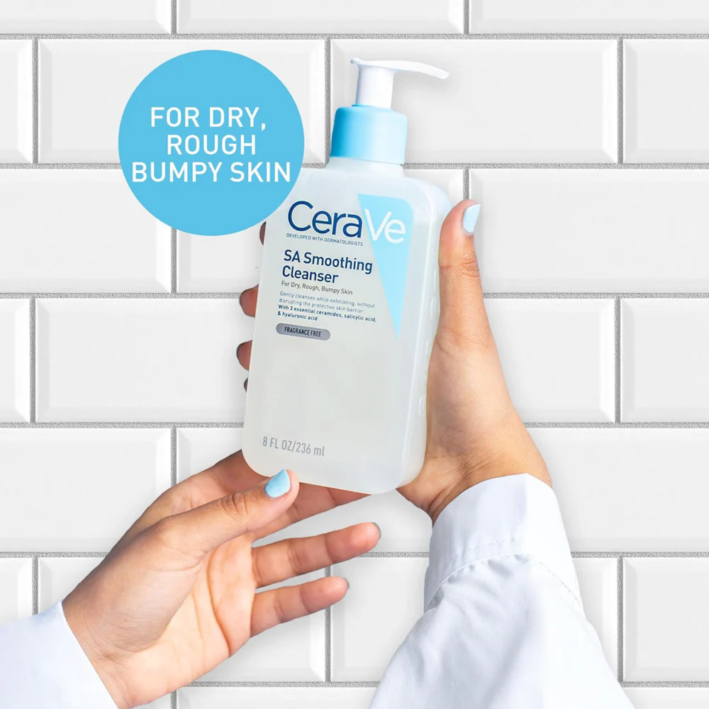 CeraVe SA Smoothing Cleanser 473ml - Image 2