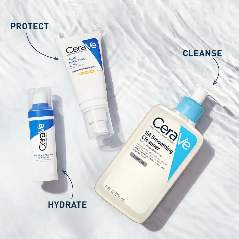 CeraVe SA Smoothing Cleanser 473ml - Image 5