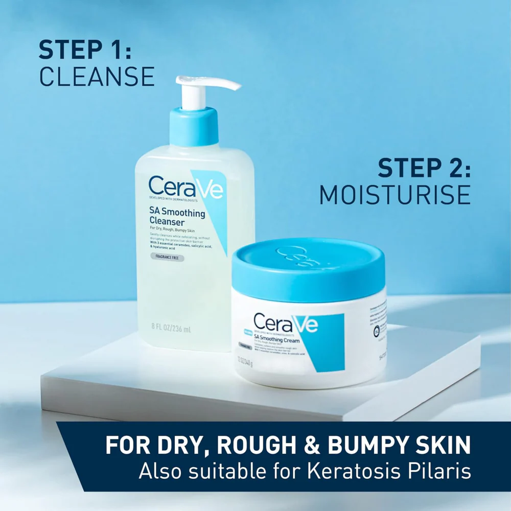 CeraVe SA Smoothing Cream Jar 340g - Image 3