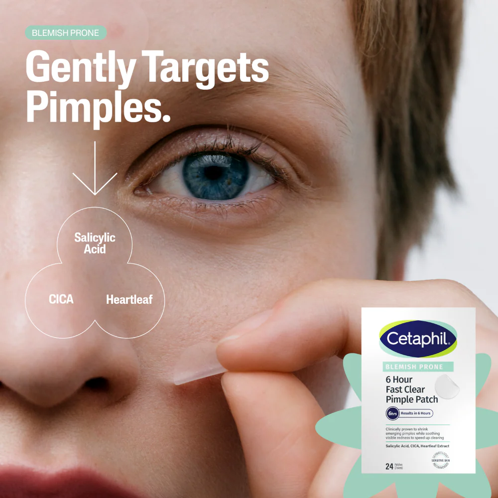 Cetaphil 6-Hour Fast Clear Pimple Patches x24 - Image 7