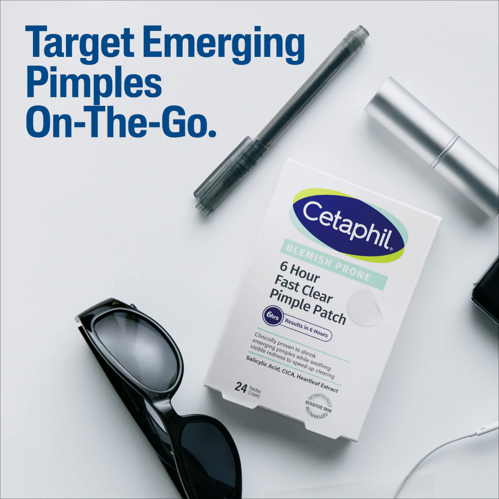 Cetaphil 6-Hour Fast Clear Pimple Patches x24 - Image 8