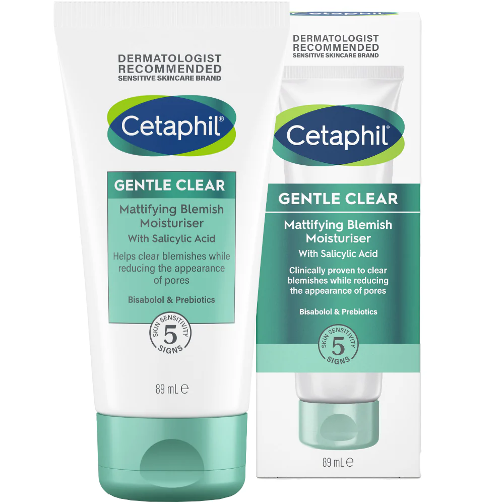 Cetaphil Gentle Clear Mattifying Blemish Moisturiser 89ml - Image 2