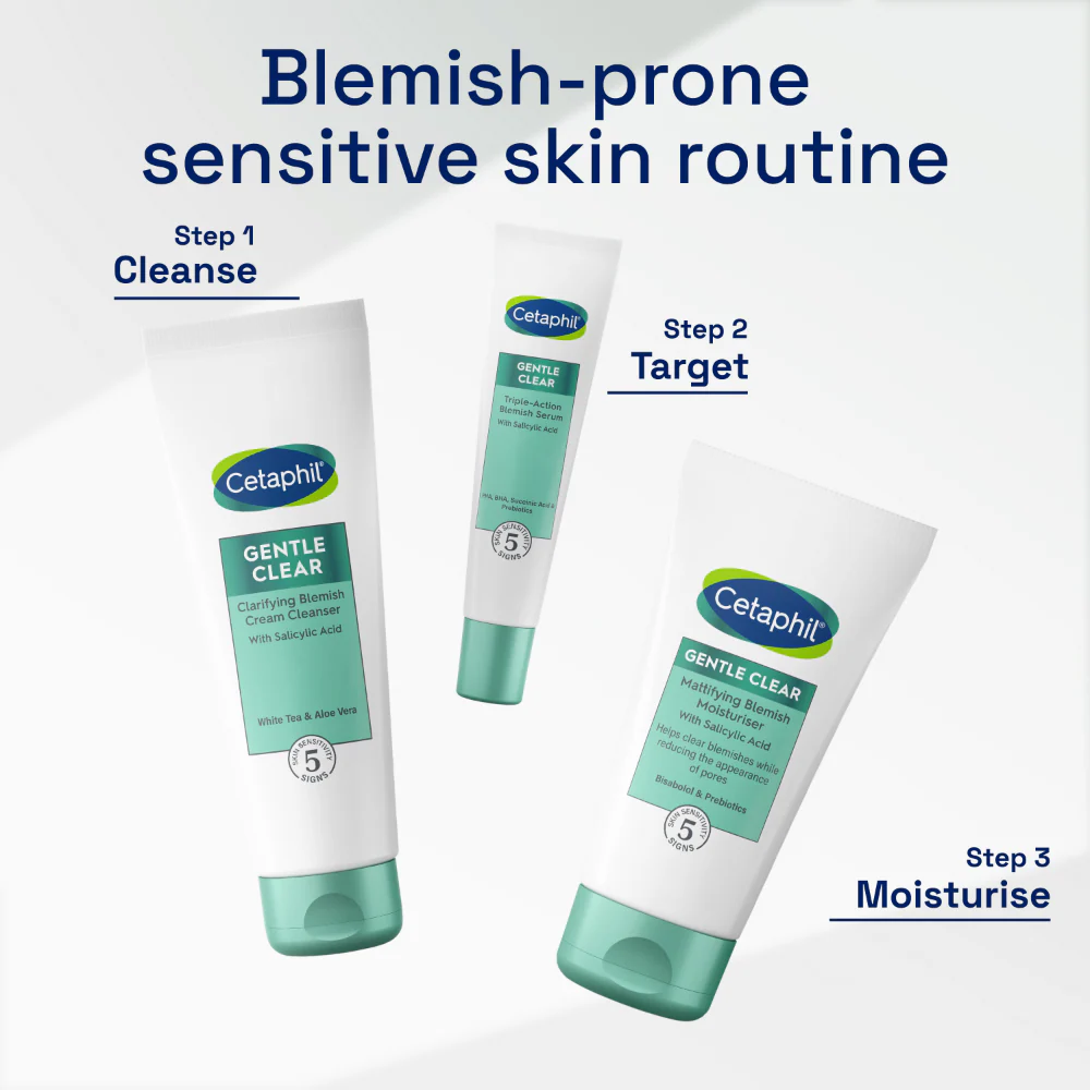 Cetaphil Gentle Clear Mattifying Blemish Moisturiser 89ml - Image 6