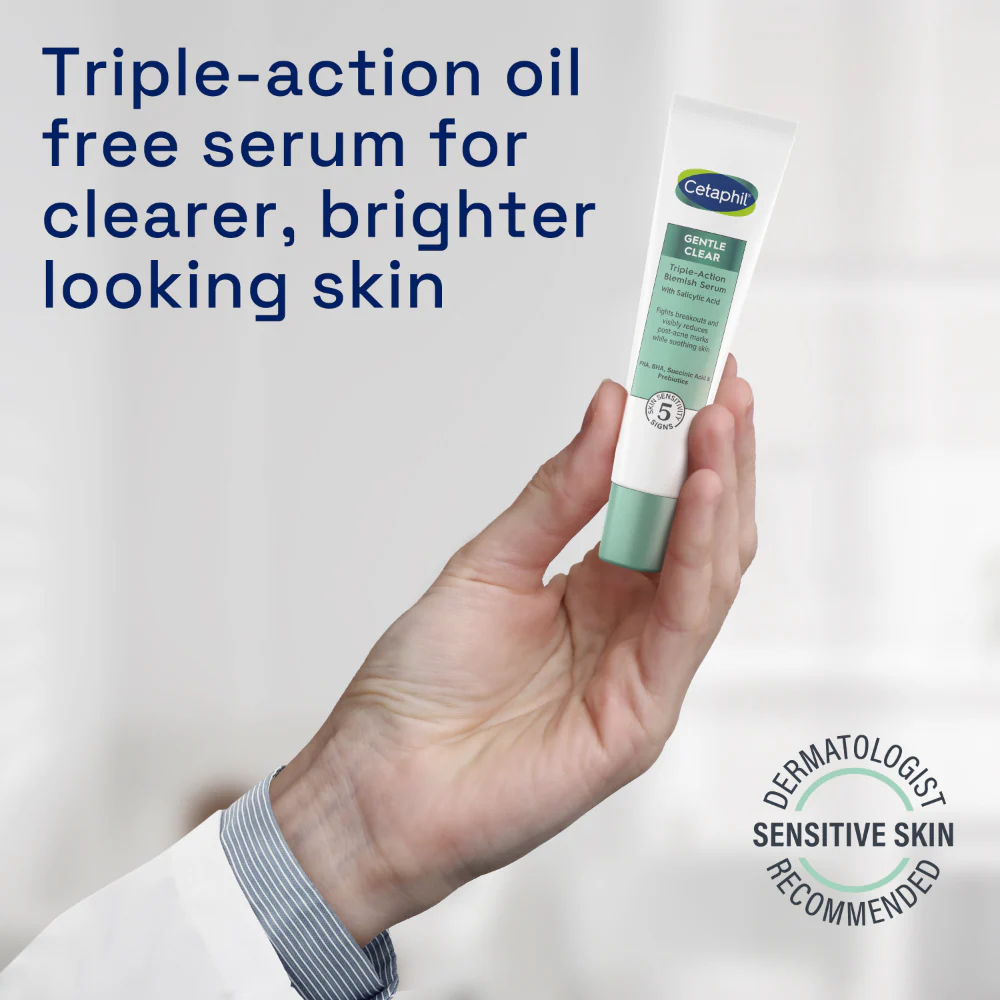 Cetaphil Gentle Clear Triple Action Blemish Serum 30ml - Image 4
