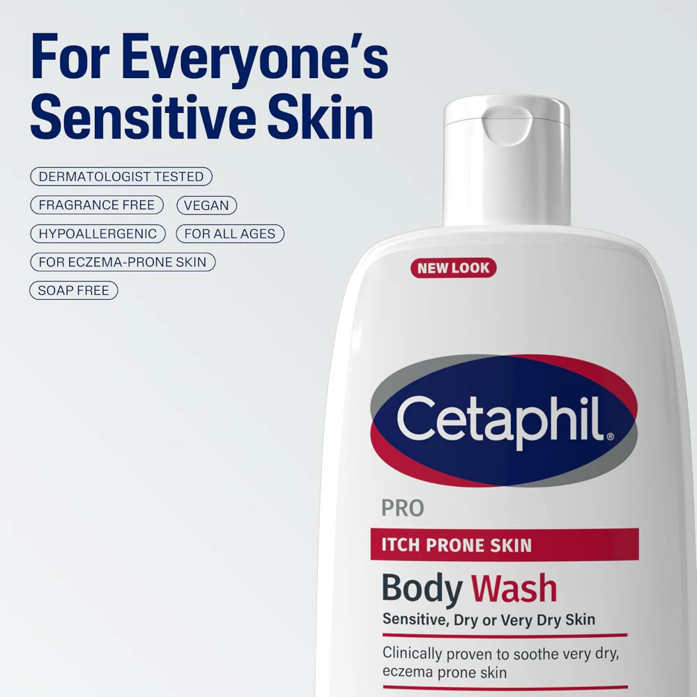 Cetaphil PRO Itch Prone Skin Body Wash 236ml - Image 6