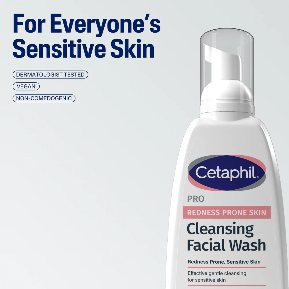 Cetaphil PRO Sensitive Cleansing Facial Wash 236ml - Image 6