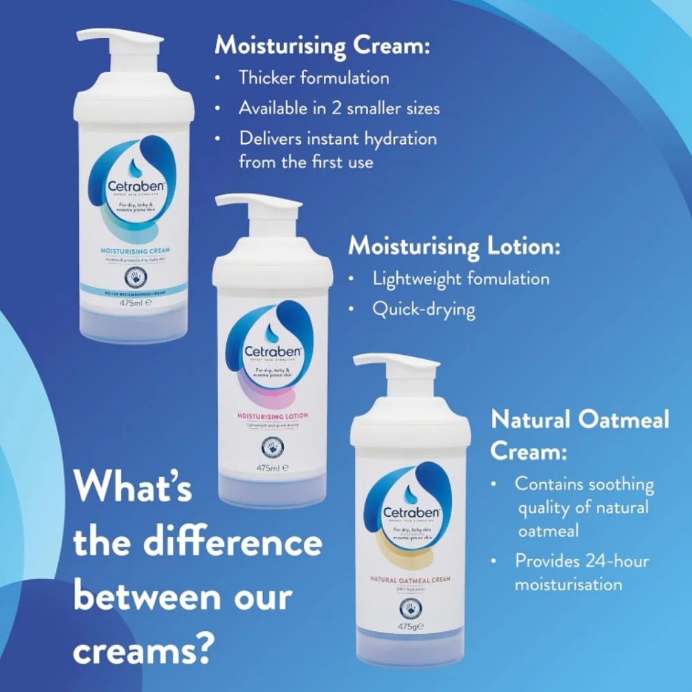 Cetraben Natural Oatmeal Cream 475g - Image 5