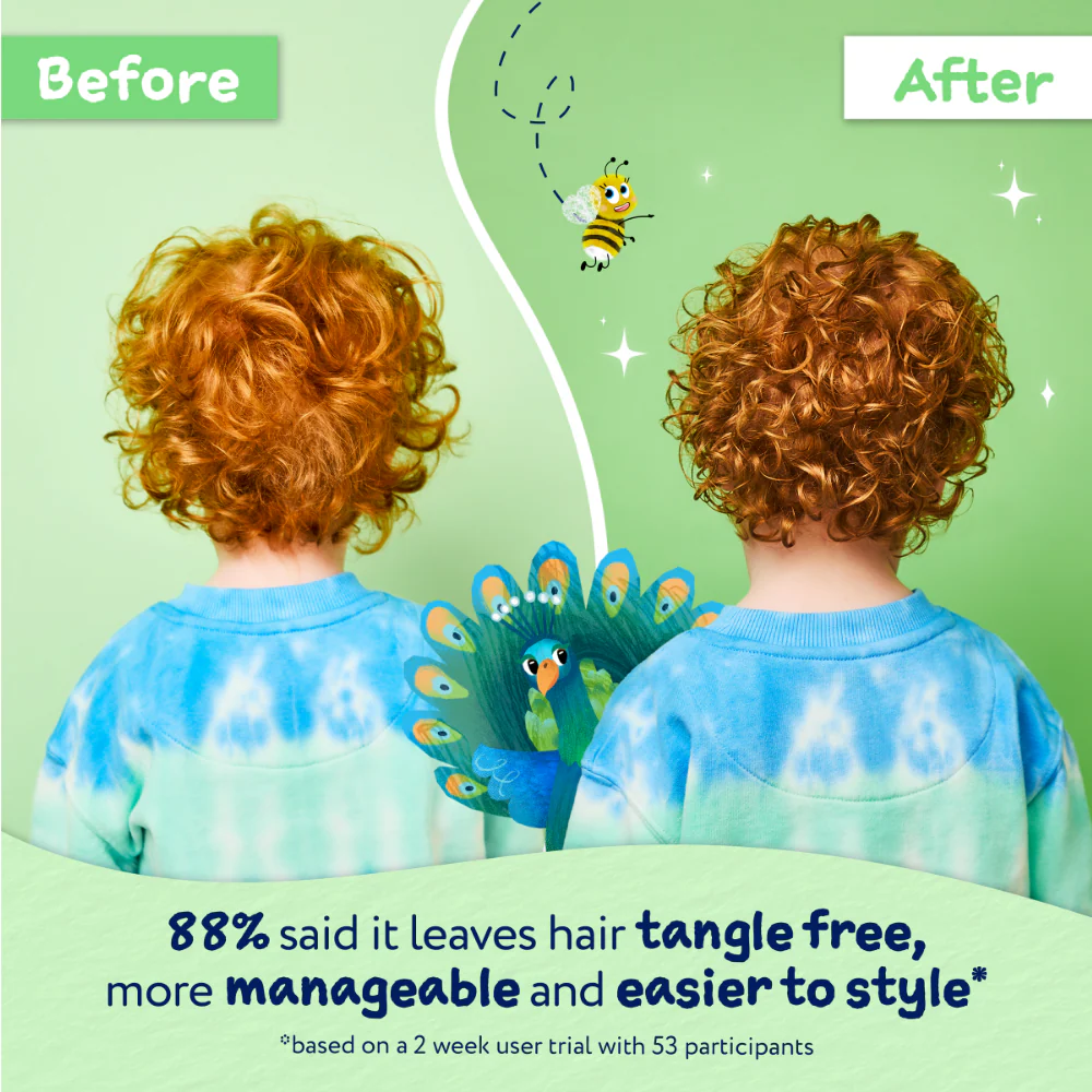 Childs Farm 2-In-1 Shampoo & Conditioner Apple & Pear 250ml - Image 4