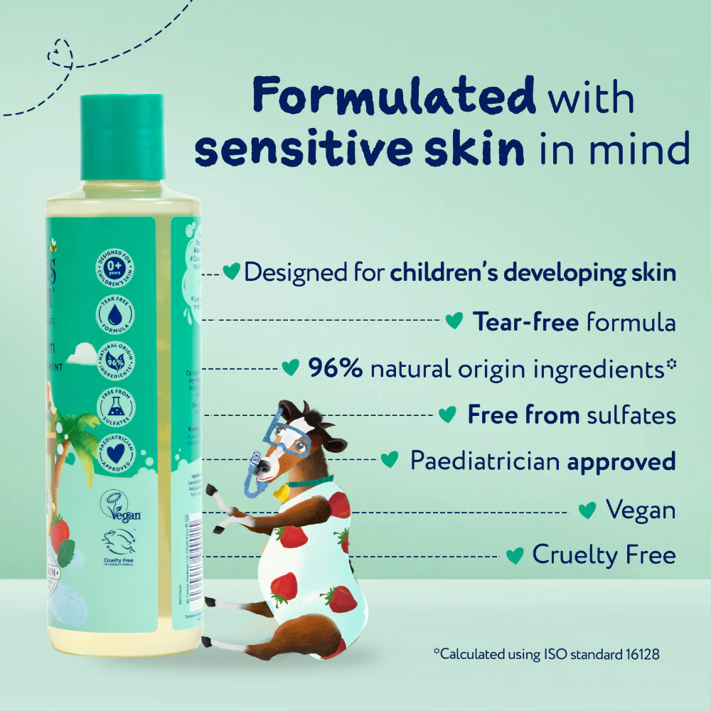 Childs Farm 3-In-1 Swim Strawberry & Organic Mint 250ml - Image 8