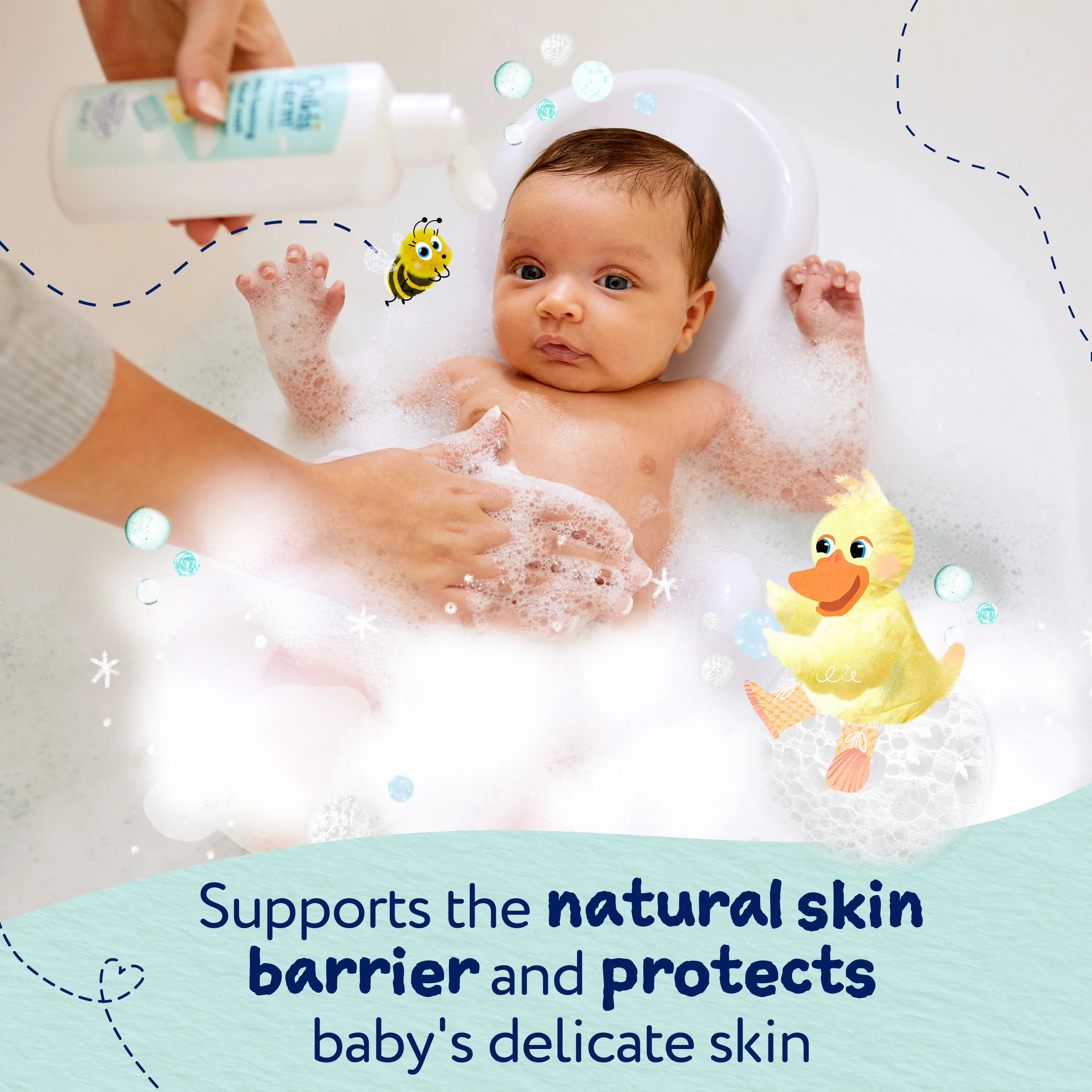 Childs Farm Baby Foaming Cloud Face & Body Wash 160ml - Image 4