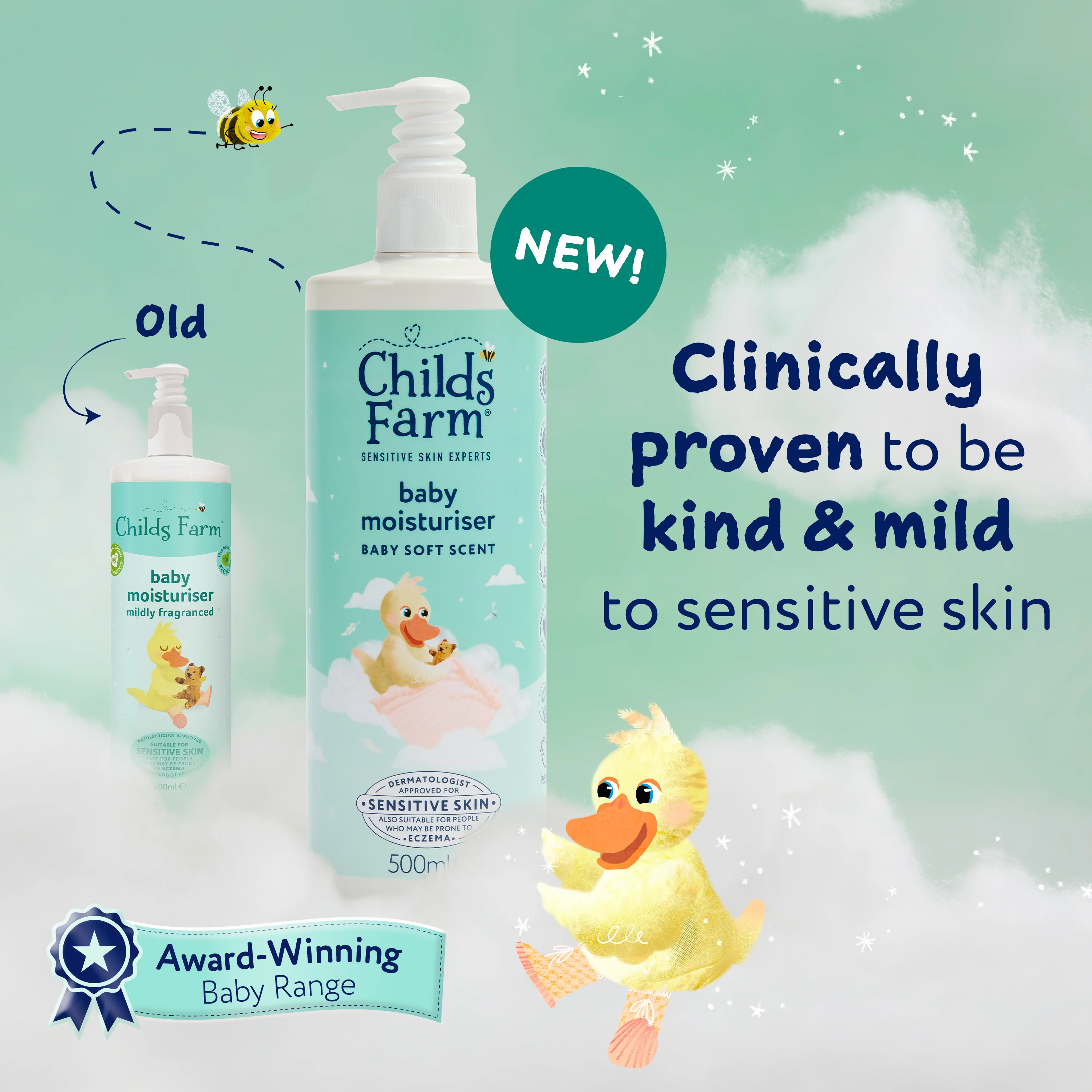 Childs Farm Baby Moisturiser 500ml - Image 3