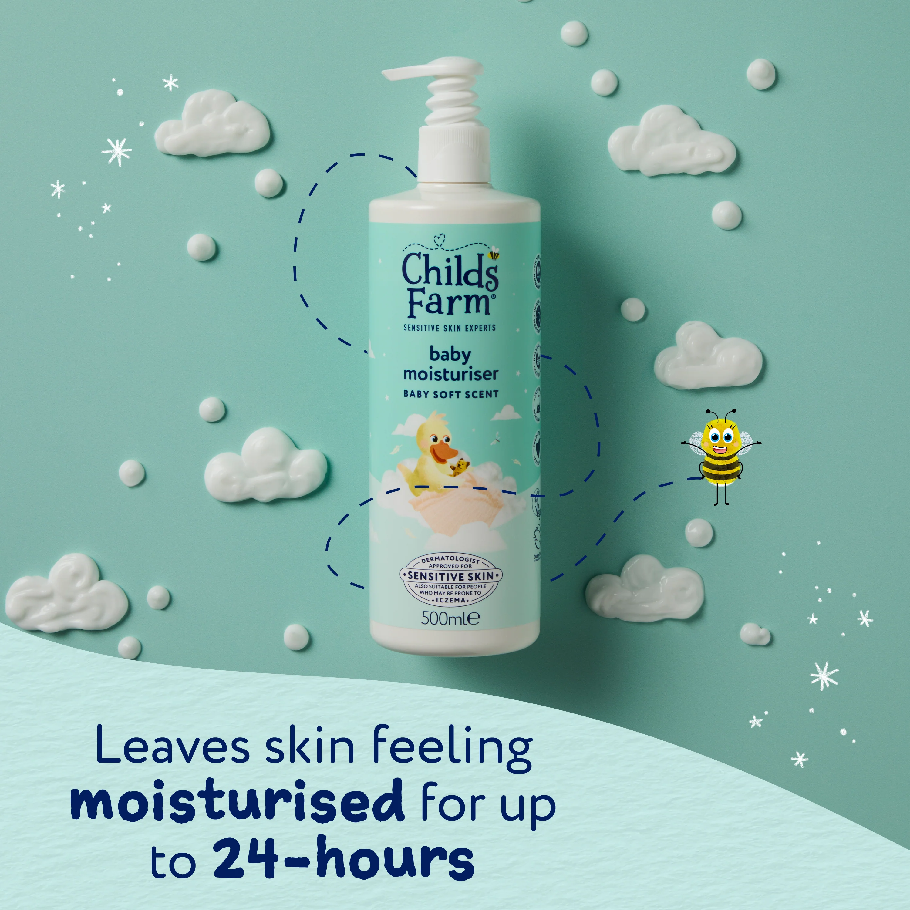 Childs Farm Baby Moisturiser 500ml - Image 6