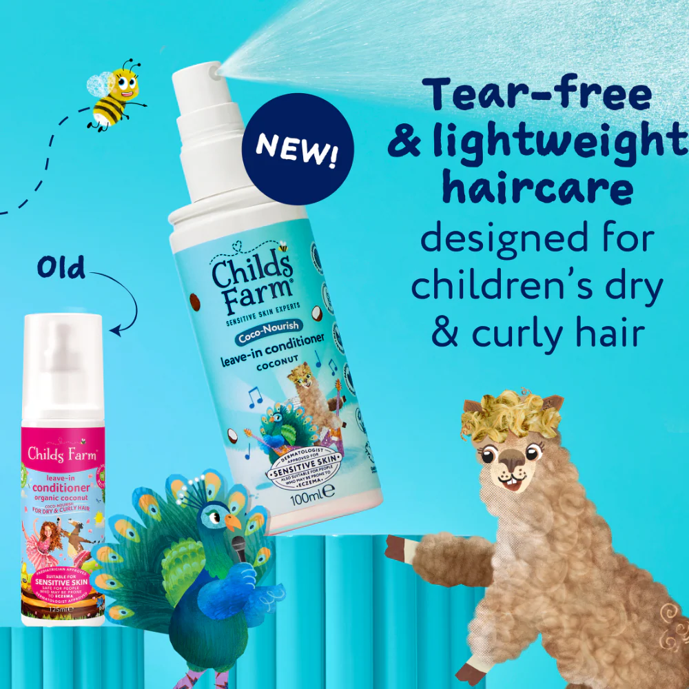 Childs Farm Coco-Nourish Leave In Conditioner 100ml - Image 3