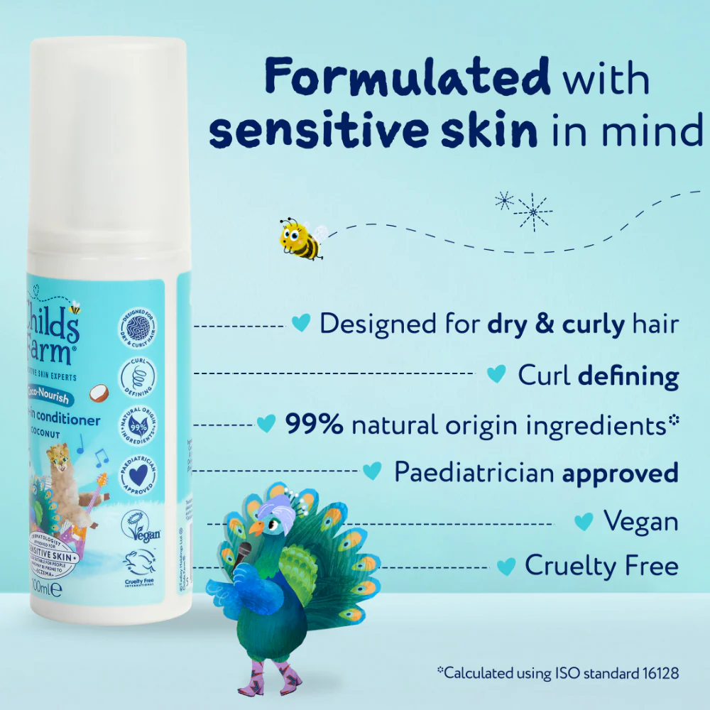 Childs Farm Coco-Nourish Leave In Conditioner 100ml - Image 8