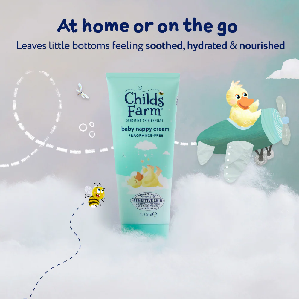 Childs Farm Fragrance-free Baby Nappy Cream 100ml - Image 7