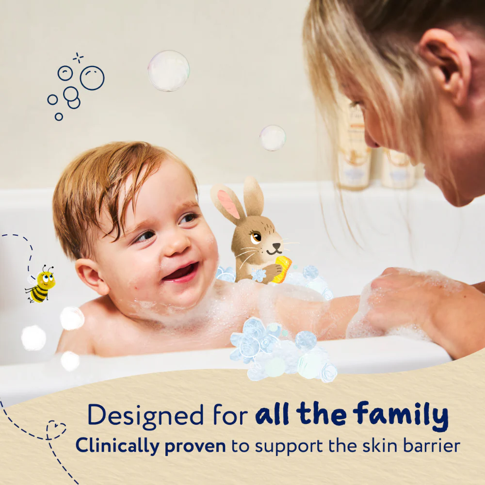 Childs Farm Fragrance-free Baby Oat Derma Bubble Bath 250ml - Image 4