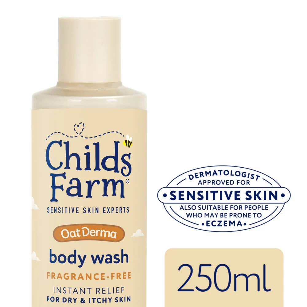 Childs Farm Fragrance Free Baby Oat Derma Wash 250ml - Image 2