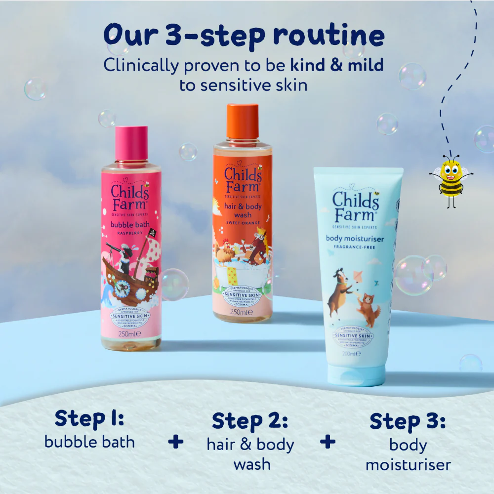 Childs Farm Fragrance-Free Kids Body Moisturiser 200ml - Image 7