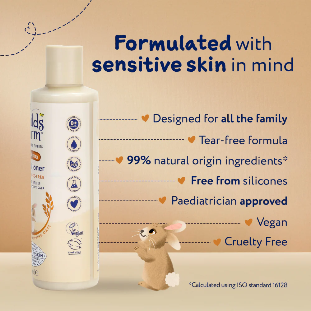Childs Farm Fragrance-Free Oat Derma Conditioner 250ml - Image 8