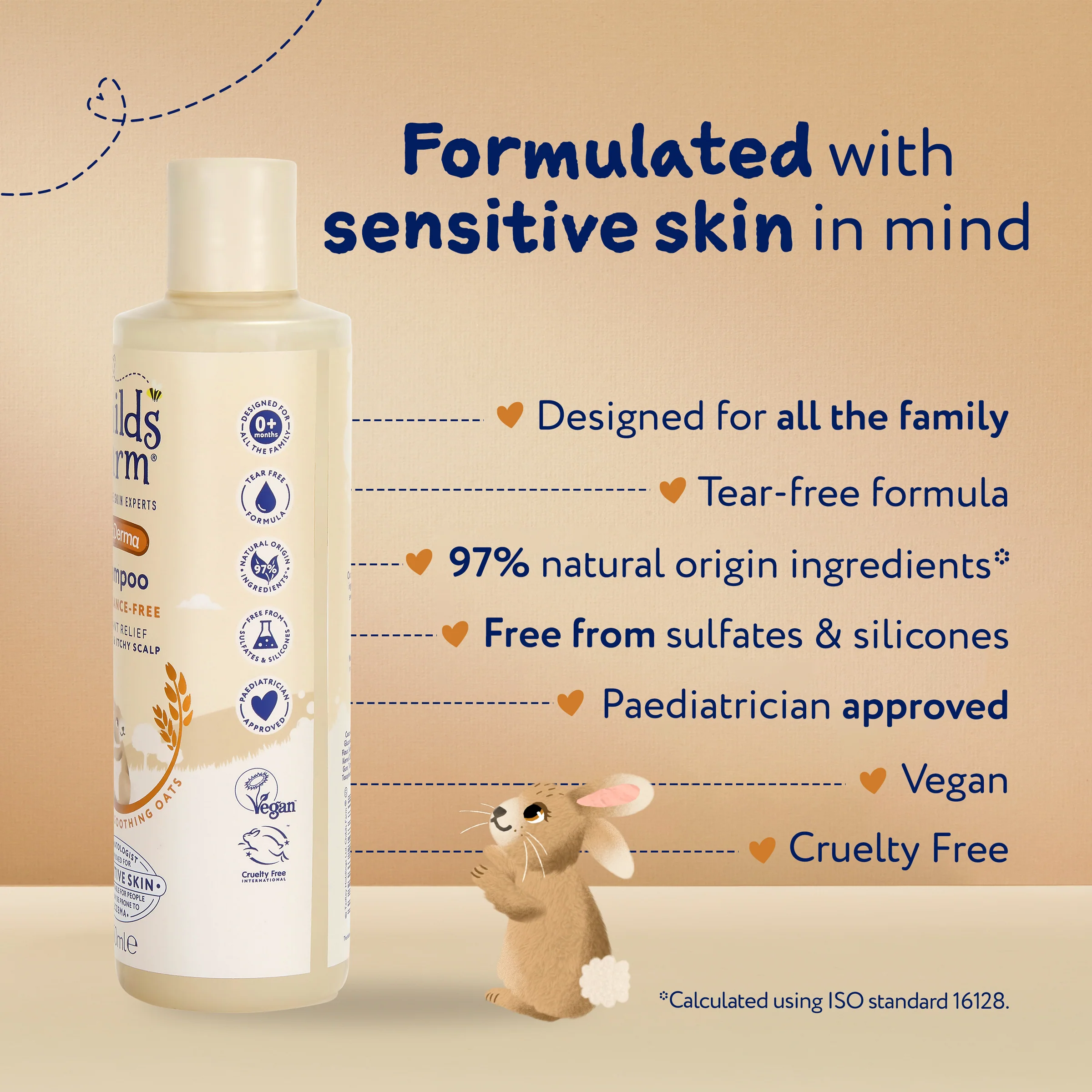 Childs Farm Fragrance-Free Oat Derma Shampoo 250ml - Image 8