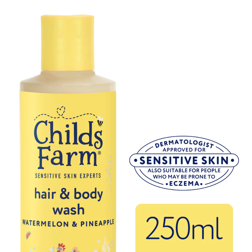 Childs Farm Hair & Body Wash Watermelon & Pineapple 250ml - Image 2