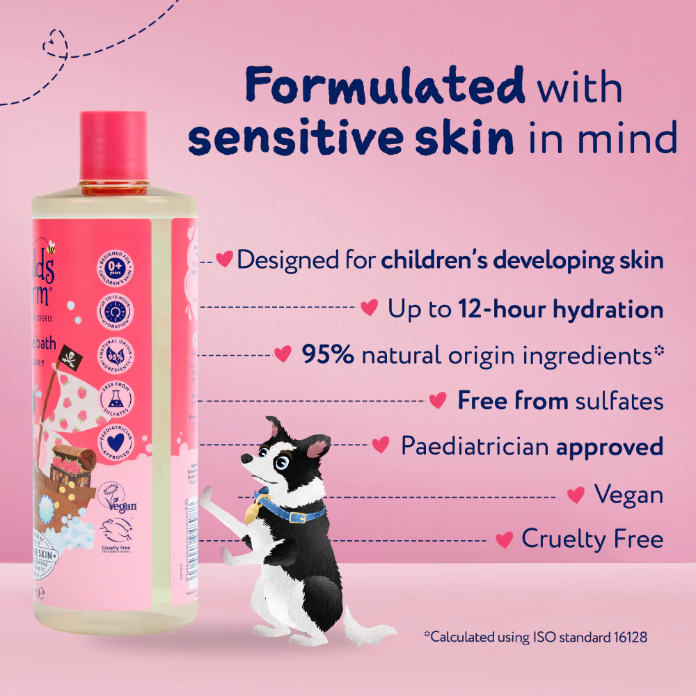 Childs Farm Kids Bubble Bath Raspberry 500ml - Image 8