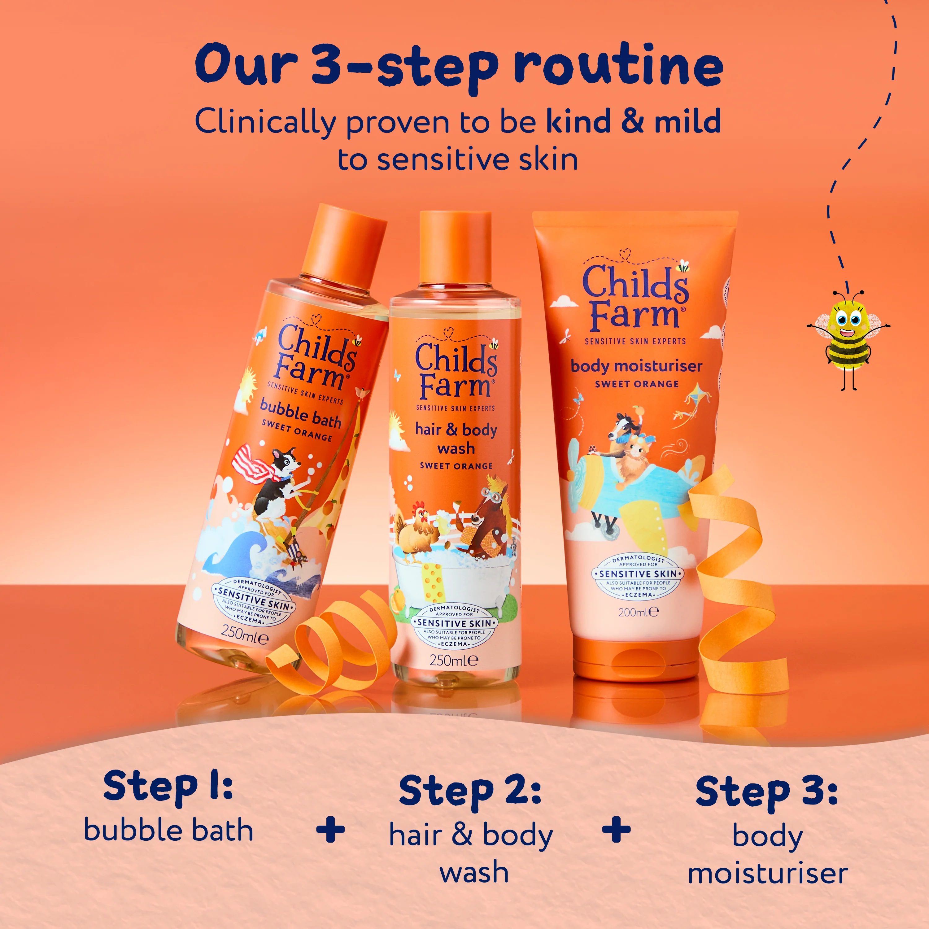 Childs Farm Kids Bubble Bath Sweet Orange 250ml - Image 7