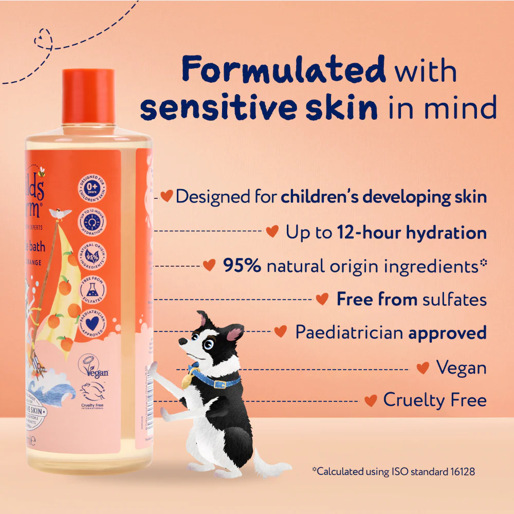 Childs Farm Kids Bubble Bath Sweet Orange 500ml - Image 8