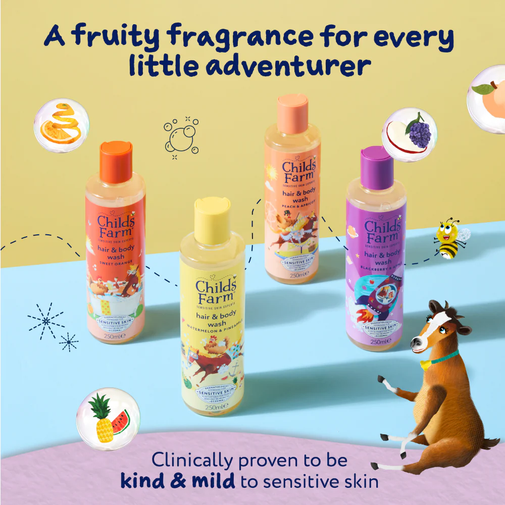 Childs Farm Kids Hair & Body Wash Blackberry & Apple 500ml - Image 7