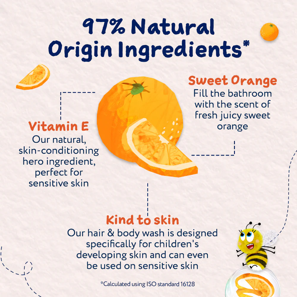 Childs Farm Kids Hair & Body Wash Sweet Orange 500ml - Image 5