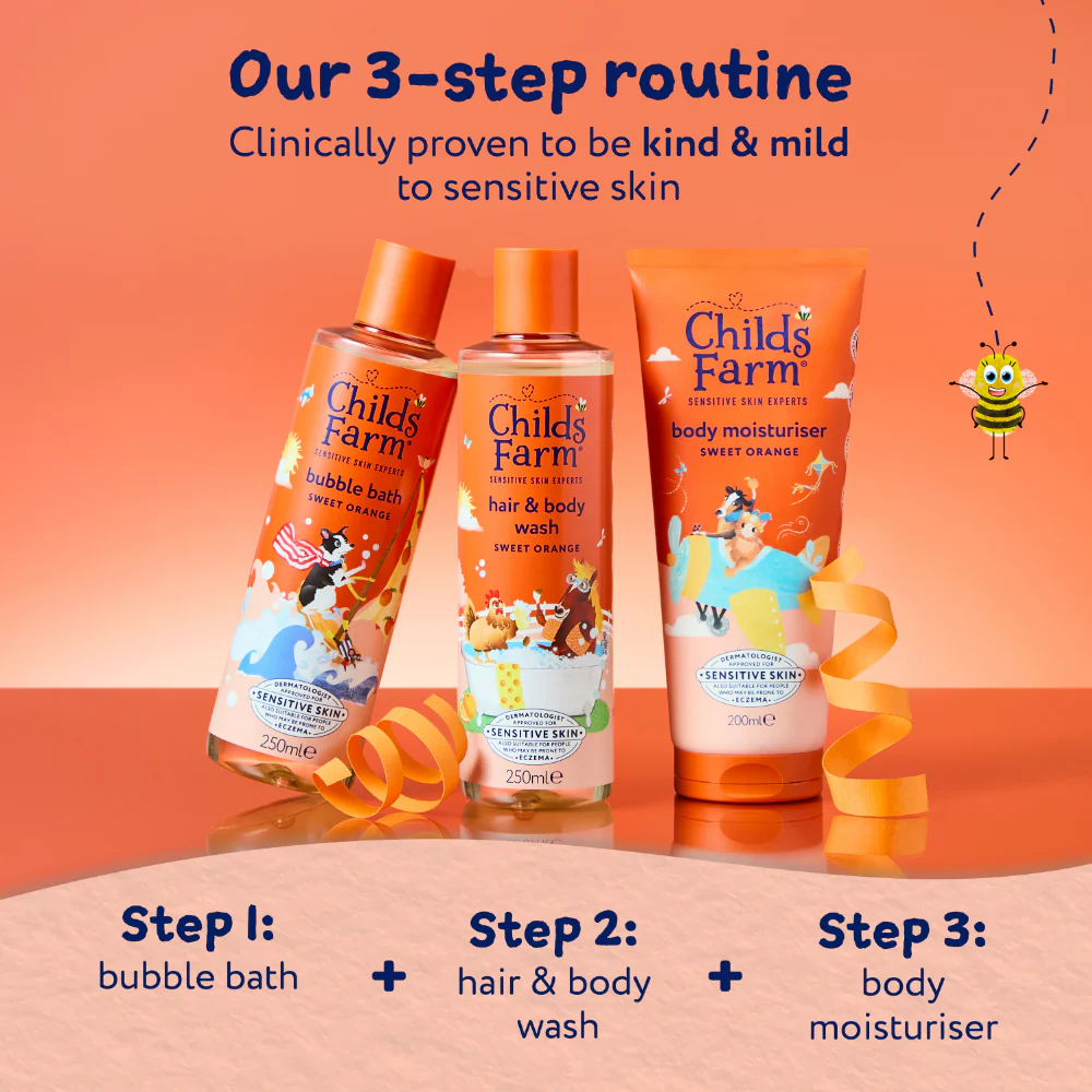 Childs Farm Kids Hair & Body Wash Sweet Orange 500ml - Image 7