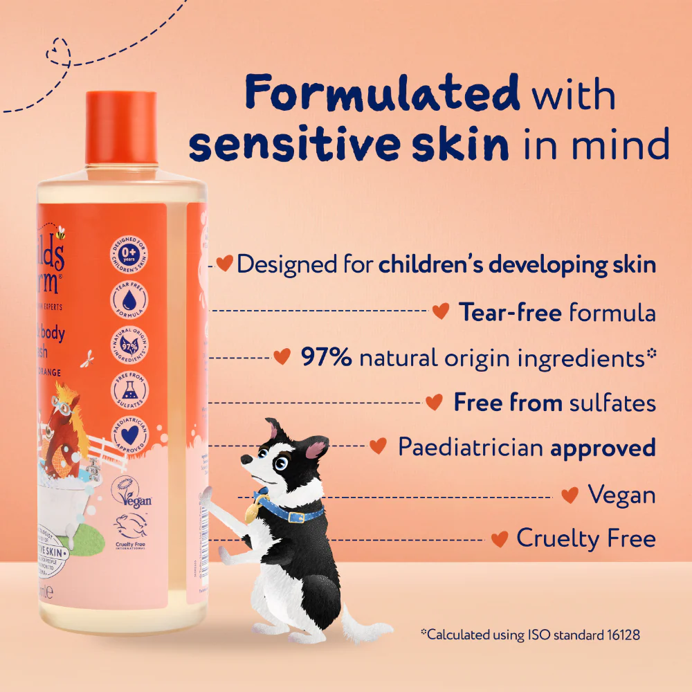 Childs Farm Kids Hair & Body Wash Sweet Orange 500ml - Image 8