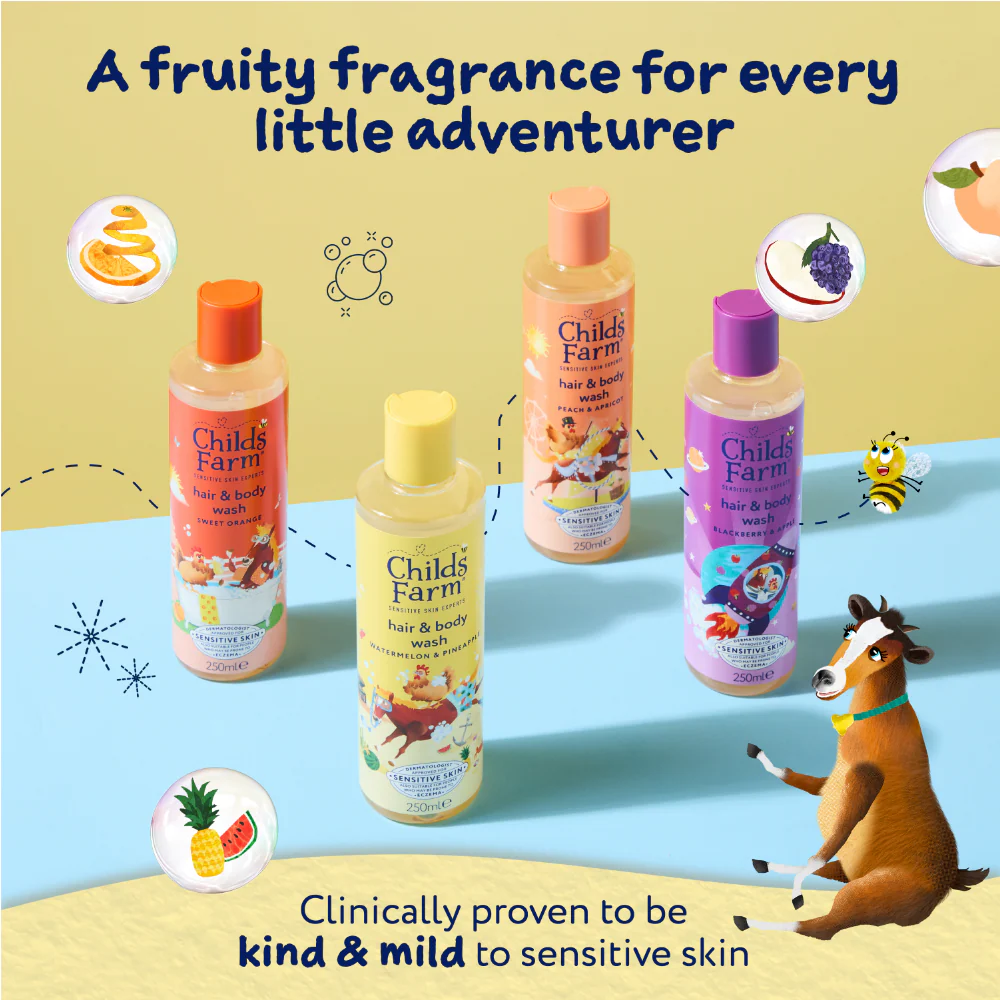 Childs Farm Kids Hair & Body Wash Watermelon & Pineapple 500ml - Image 6