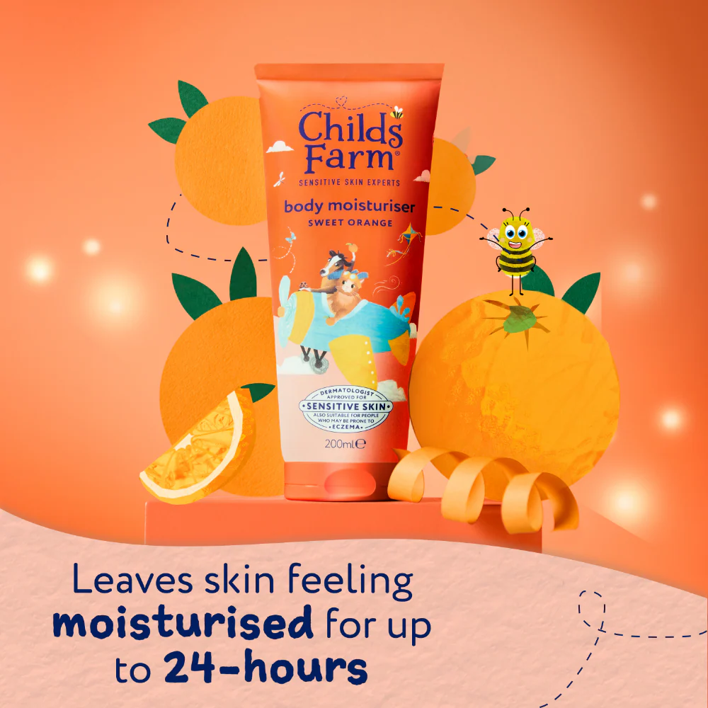 Childs Farm Kids Moisturiser Sweet Orange 200ml - Image 6