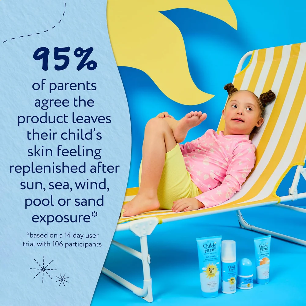 Childs Farm Organic Coconut & Aloe Vera Natural After Sun Lotion 100ml - Image 5